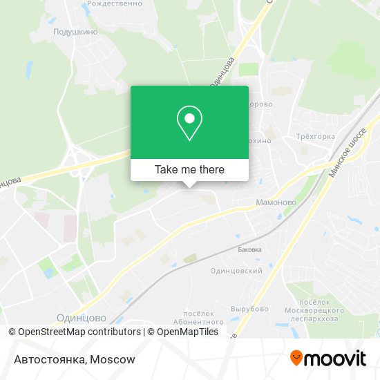 Автостоянка map