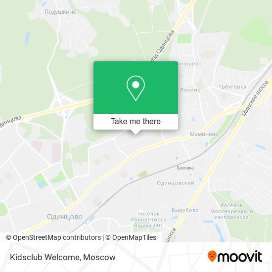 Kidsclub Welcome map