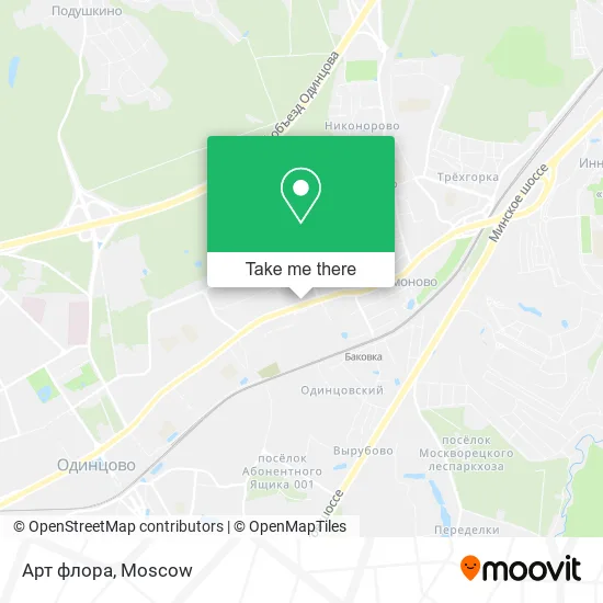 Арт флора map