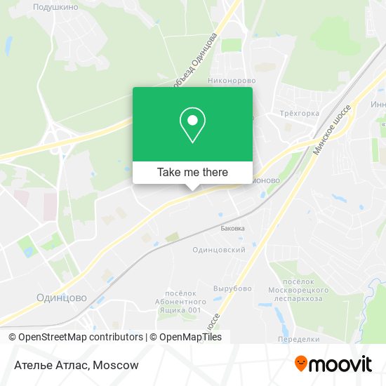 Ателье Атлас map