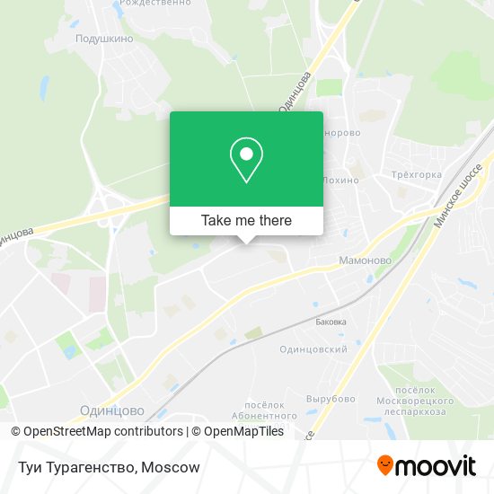 Туи Турагенство map