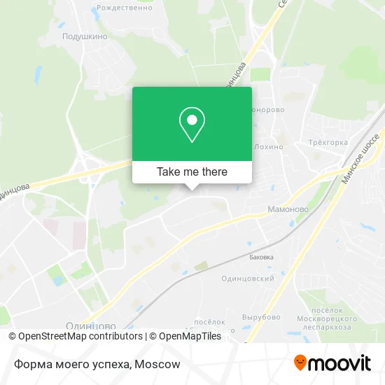 Форма моего успеха map
