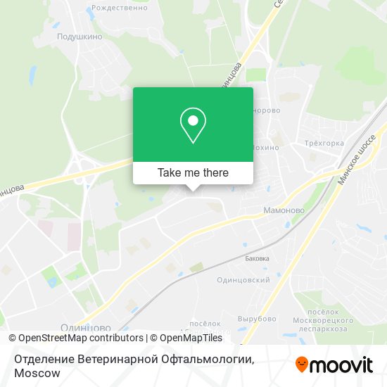 Отделение Ветеринарной Офтальмологии map