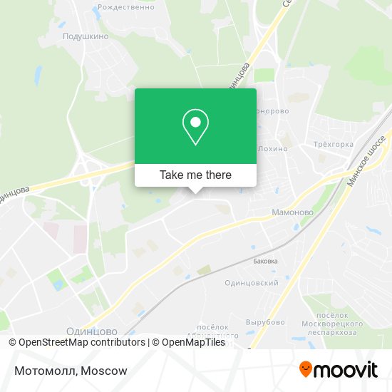 Мотомолл map