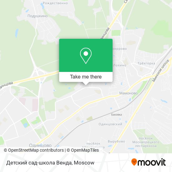Детский сад-школа Венда map
