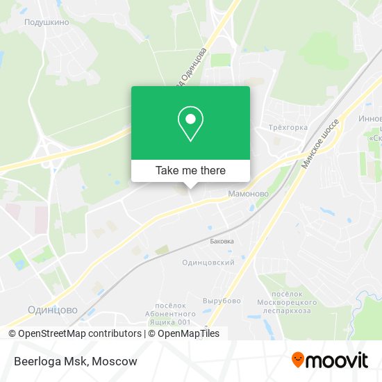 Beerloga Msk map