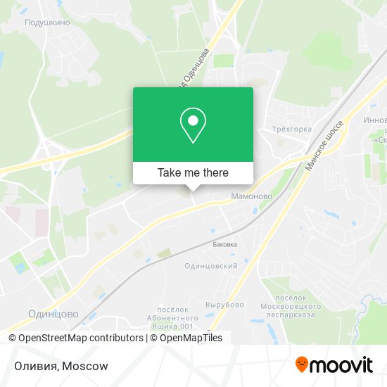 Оливия map