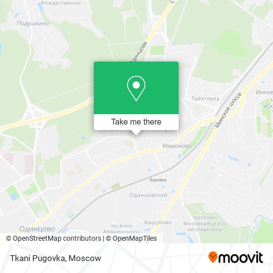 Tkani Pugovka map