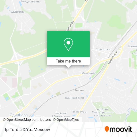 Ip Tordia D.Yu. map