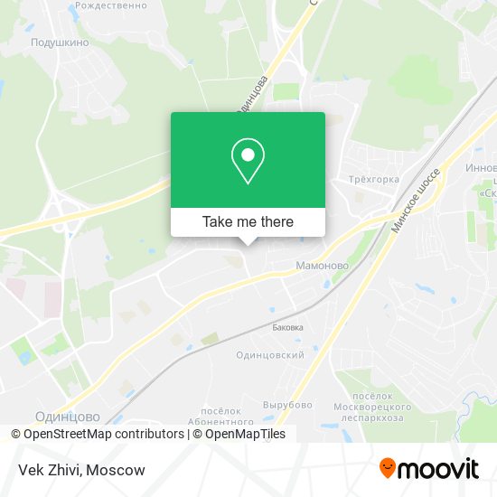 Vek Zhivi map