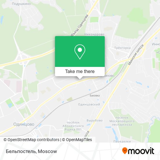Бельпостель map