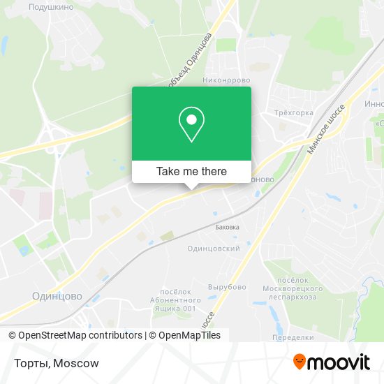 Торты map