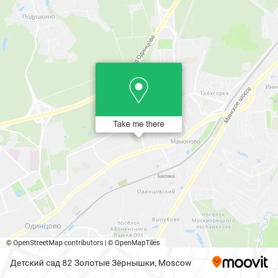 Детский сад 82 Золотые Зёрнышки map