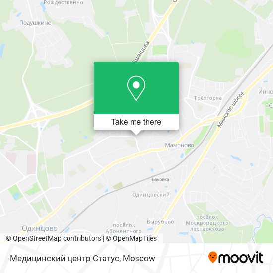 Медицинский центр Статус map