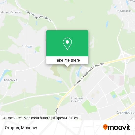 Огород map