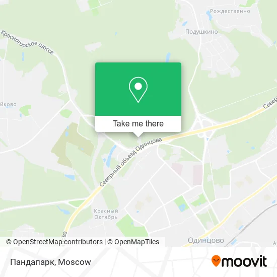 Пандапарк map