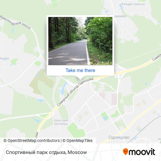 Спортивный парк отдыха map