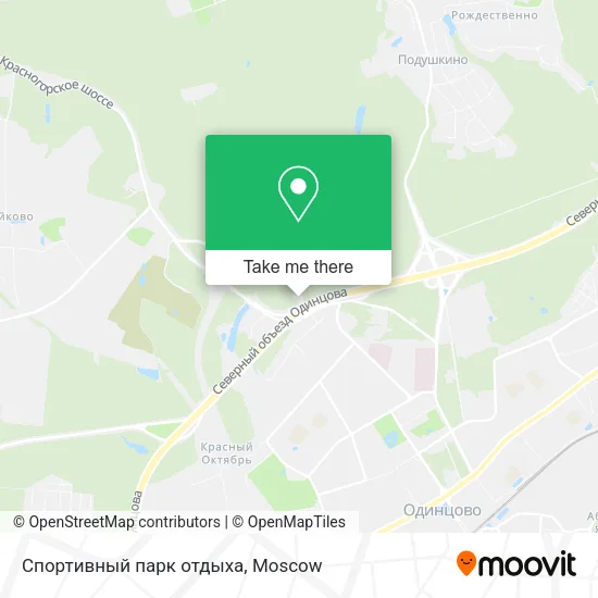 Спортивный парк отдыха map