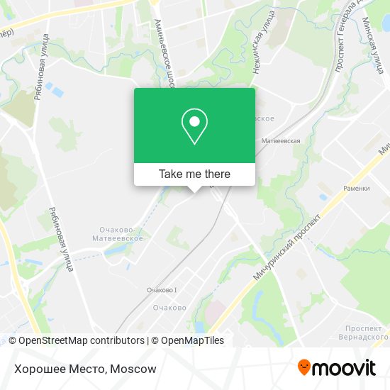 Хорошее Место map