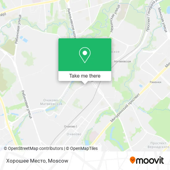 Хорошее Место map