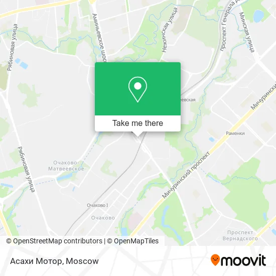 Асахи Мотор map