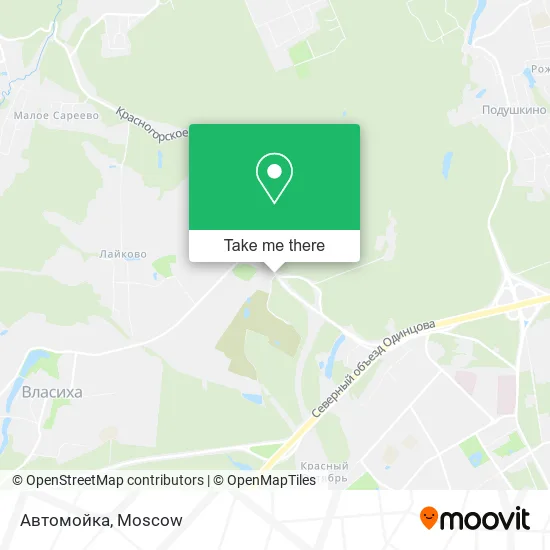 Автомойка map