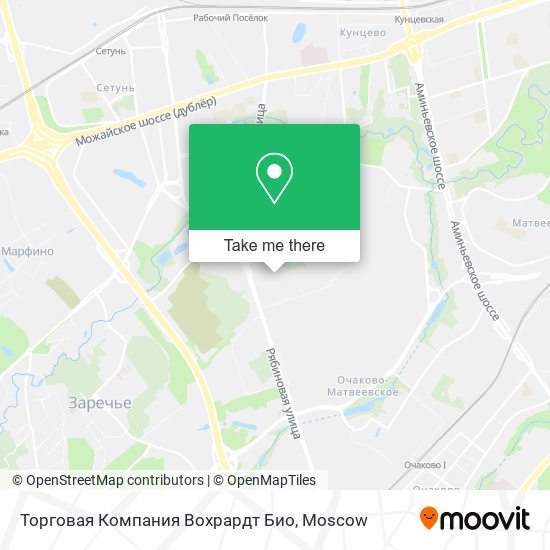 Торговая Компания Вохрардт Био map