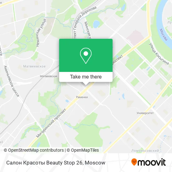 Салон Красоты Beauty Stop 26 map