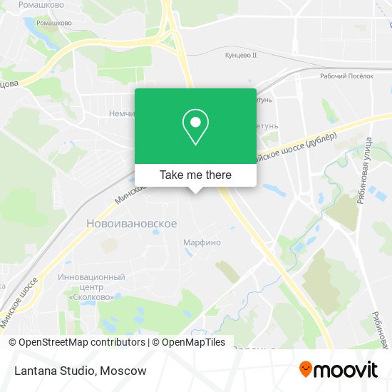 Lantana Studio map