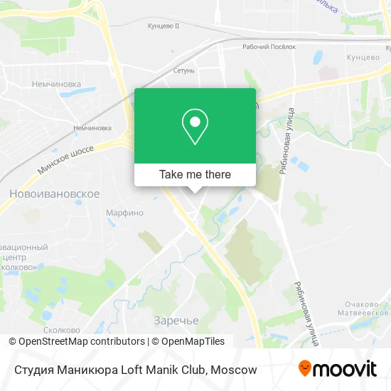 Студия Маникюра Loft Manik Club map