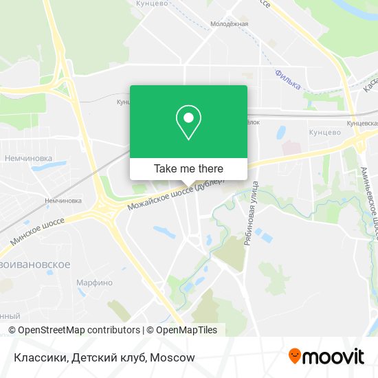 Классики, Детский клуб map