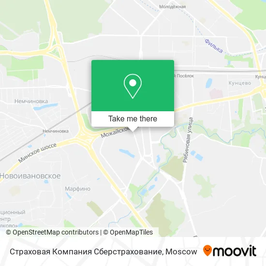 Страховая Компания Сберстрахование map