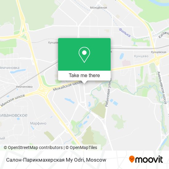 Салон-Парикмахерская My Odri map