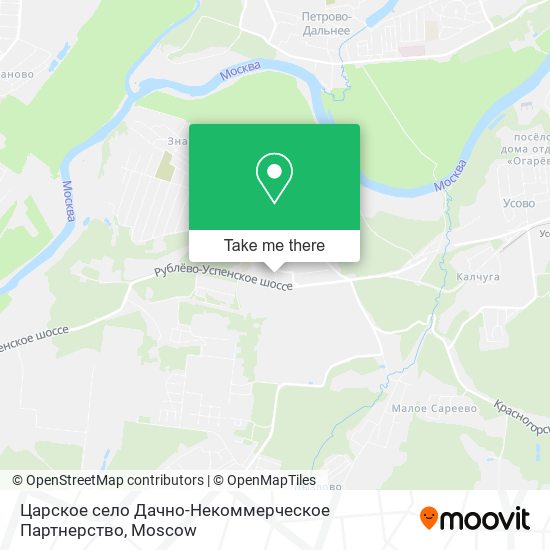 Царское село Дачно-Некоммерческое Партнерство map