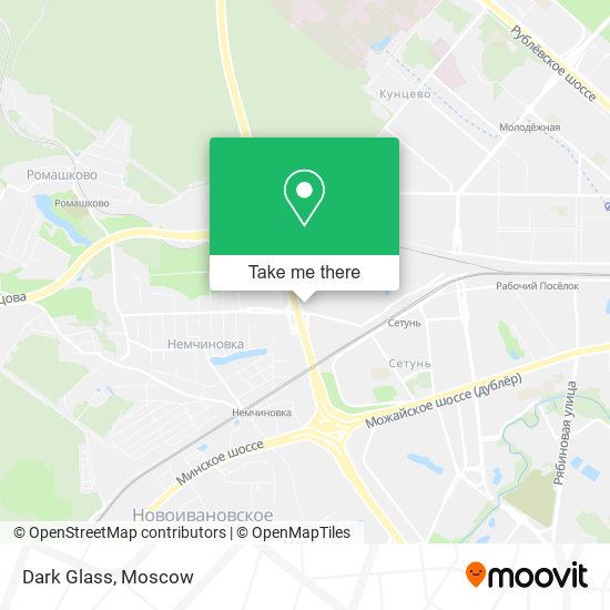Dark Glass map