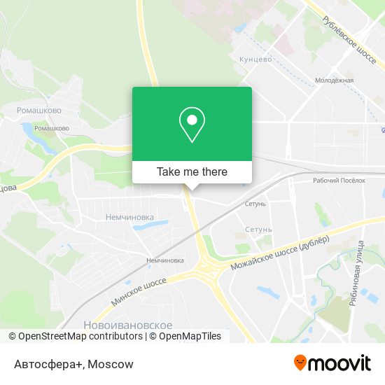 Автосфера+ map