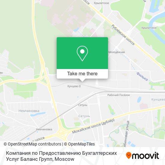 Компания по Предоставлению Бухгалтерских Услуг Баланс Групп map