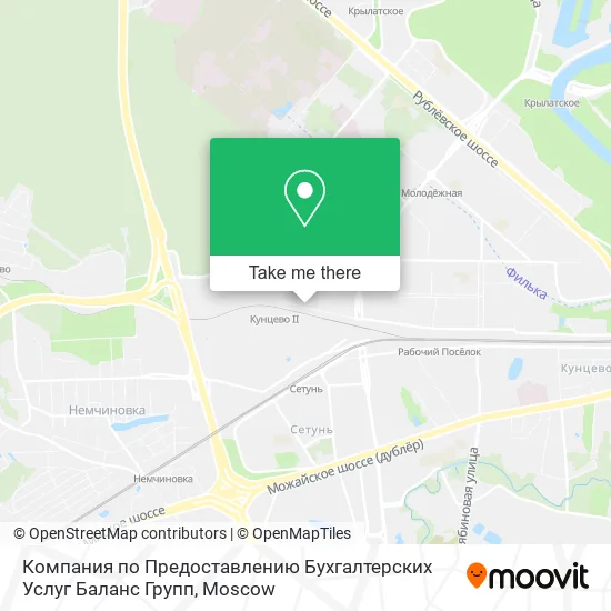 Компания по Предоставлению Бухгалтерских Услуг Баланс Групп map