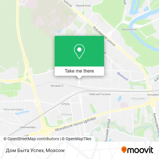 Дом Быта Успех map