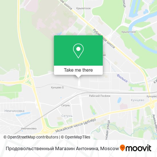 Продовольственный Магазин Антонина map