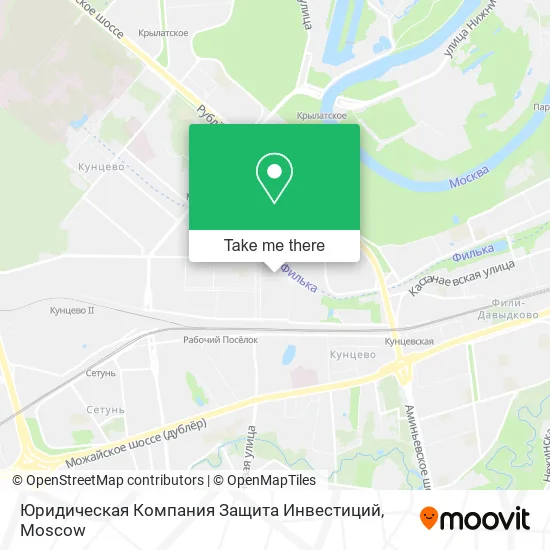 Юридическая Компания Защита Инвестиций map