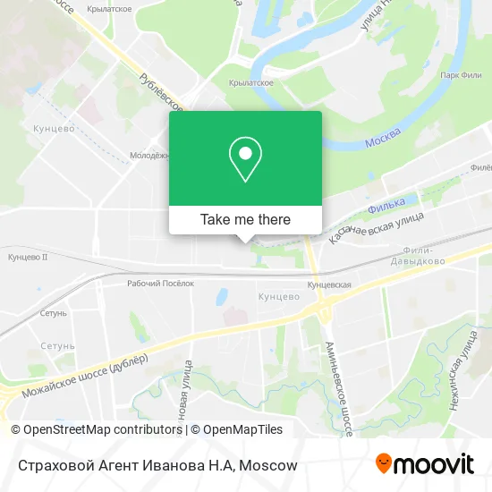 Страховой Агент Иванова Н.А map