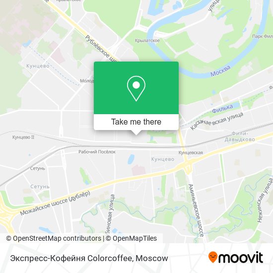 Экспресс-Кофейня Colorcoffee map