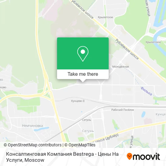 Консалтинговая Компания Bestrega - Цены На Услуги map