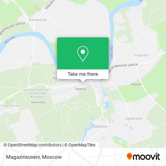 Magazinsuveni map