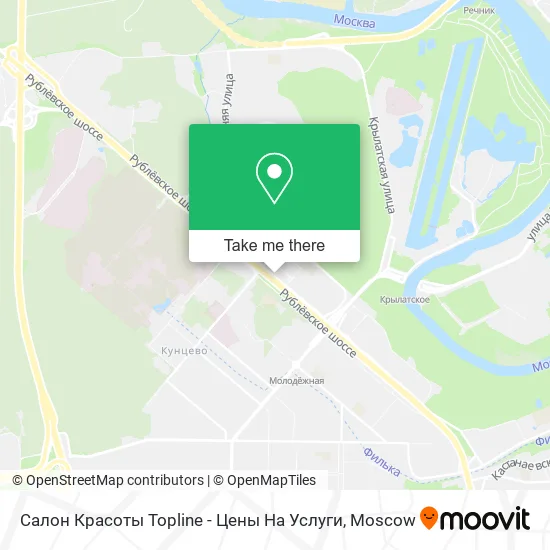 Салон Красоты Topline - Цены На Услуги map