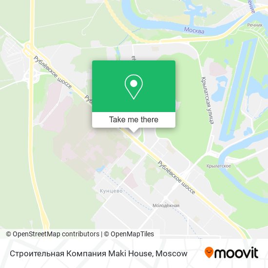 Строительная Компания Maki House map