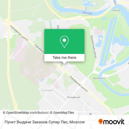 Пункт Выдачи Заказов Супер Пес map