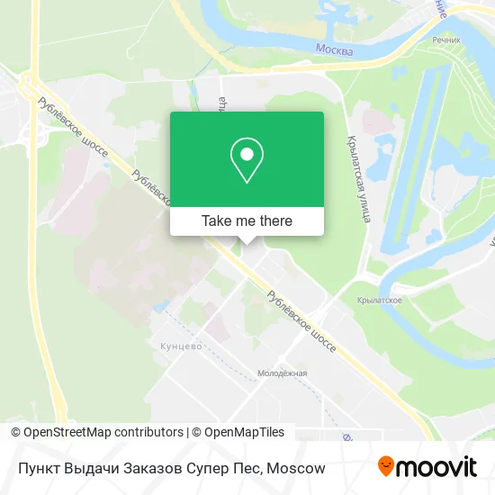 Пункт Выдачи Заказов Супер Пес map