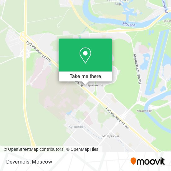 Devernois map
